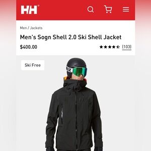 Men's Sogn Shell 2.0 Ski Shell Jacket